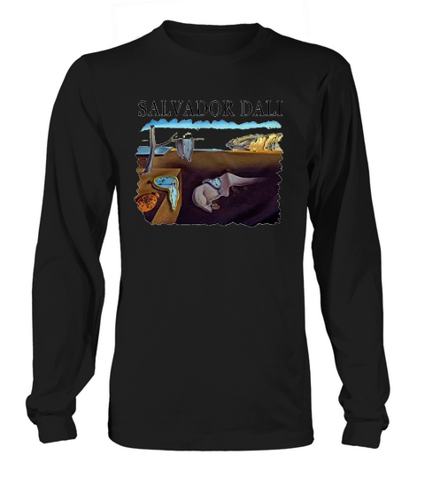 Salvador Dali The Persistence Of Memory Long sleeved Unisex