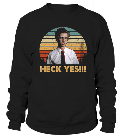 Heck Yes Vintage Sweatshirt Unisex