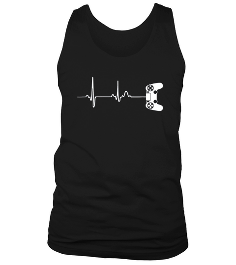 Gamer Heartbeat Video Game Players Tank Top Unisex