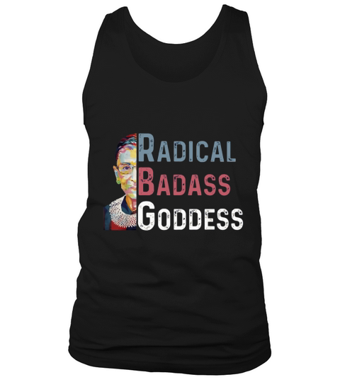 Radical Badass Goddess RBG Ruth Bader Ginsburg shirt - Coffee Mug (colored) Tank Top Unisex