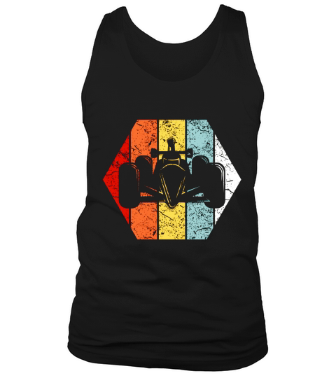 Retro Vintage Formula 1 F1 Distressed 80s Classic Tank Top Unisex