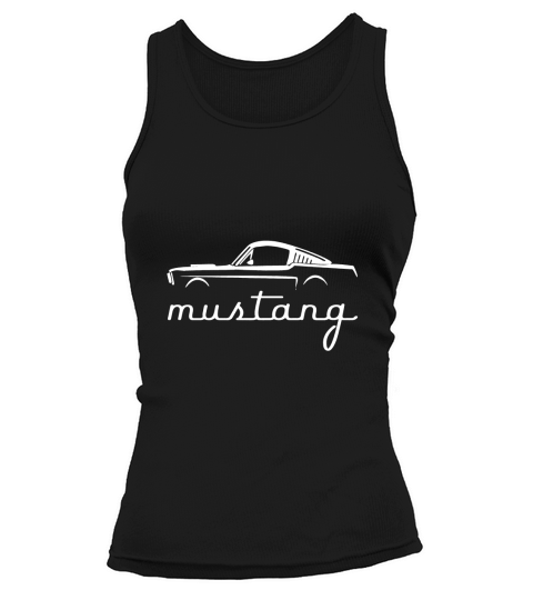 ford mustang fastback vintage Tank top Woman