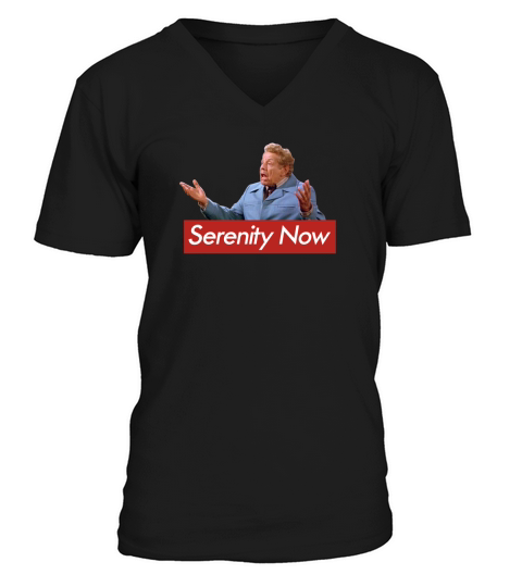 SERENITY NOW V-Neck T-shirt