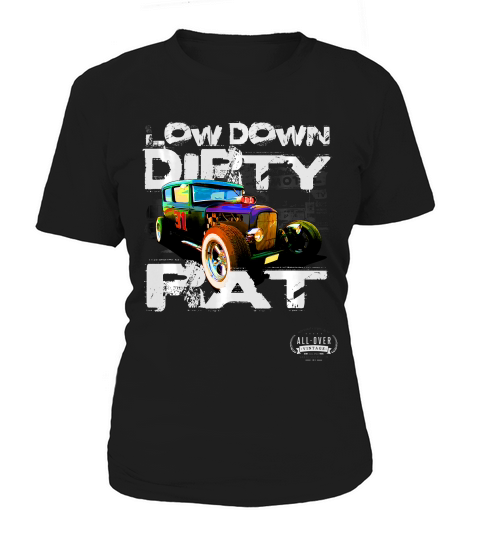 Low Down Dirty Rat Hot Rod Vintage T-shirt Women's T-Shirt