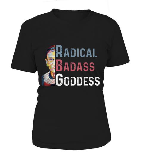 Radical Badass Goddess RBG Ruth Bader Ginsburg shirt - Coffee Mug (colored) Women's T-Shirt