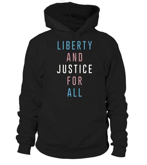 Vintage Tshirt For Liberty And Justice For All Hoodie Unisex