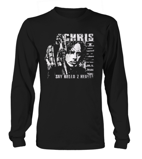 New Chris Cornell Say Hello Black Long sleeved Unisex