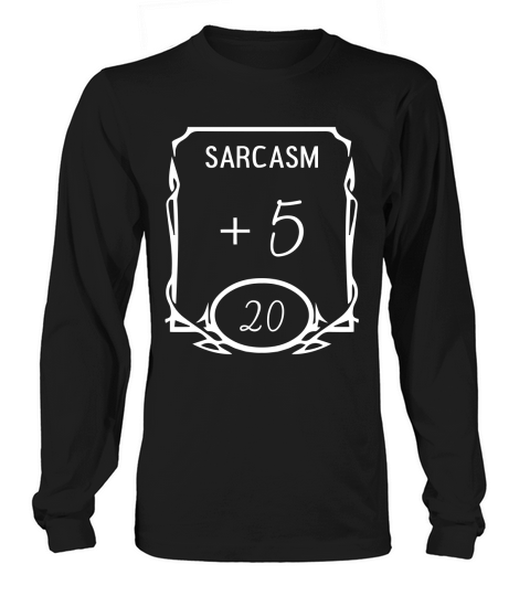 SARCASM +5 D&D GAME MUG  - Coffee Mug (colored) Long sleeved Unisex