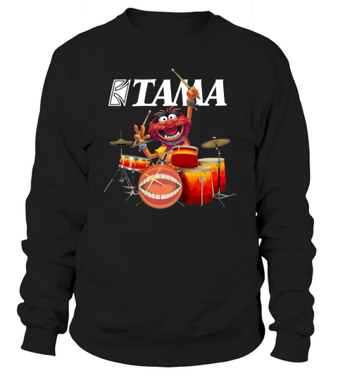 The Muppet Show Animal Playing Tama Drums Shirtc Sweatshirt Unisex