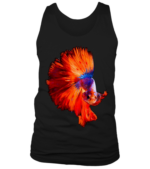 Betta Beta Pet Fish T-shirt For Men, Women, Kids & Teens Tank Top Unisex