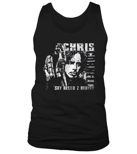 New Chris Cornell Say Hello Black Tank Top Unisex
