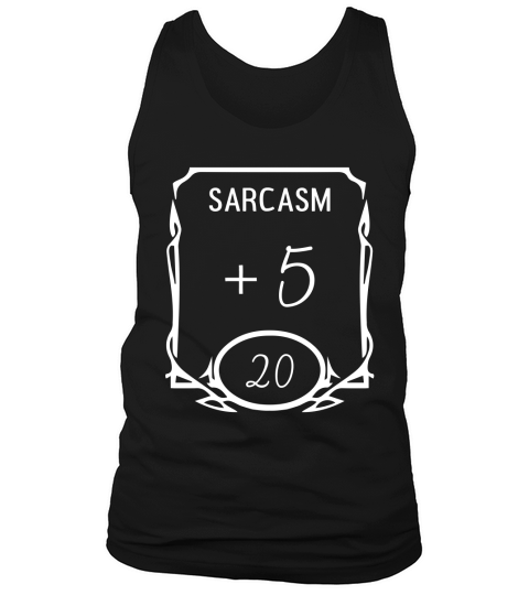 SARCASM +5 D&D GAME MUG  - Coffee Mug (colored) Tank Top Unisex