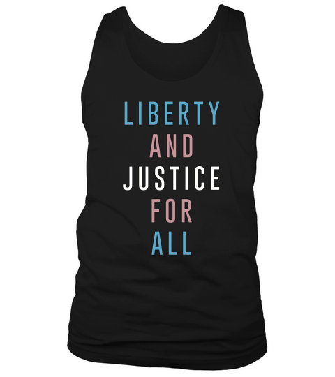 Vintage Tshirt For Liberty And Justice For All Tank Top Unisex