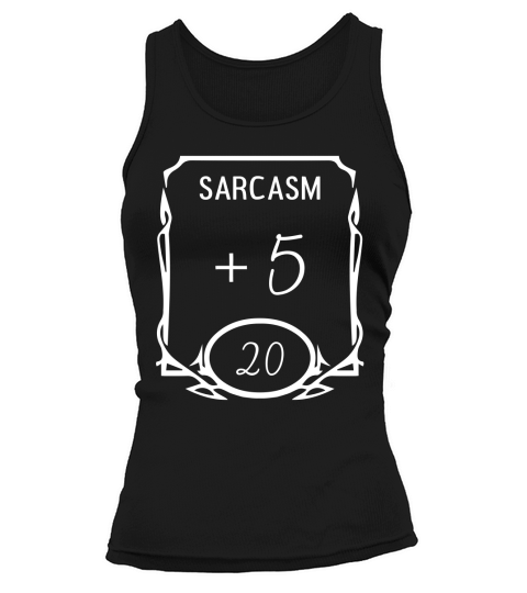 SARCASM +5 D&D GAME MUG  - Coffee Mug (colored) Tank top Woman