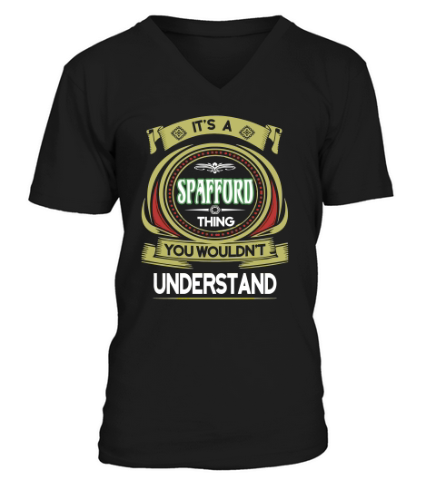 Spafford . Its A Spafford You Wouldnt Understand V-Neck T-shirt