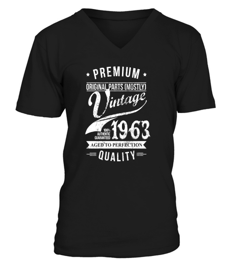 Vintage Tshirt For 1963-01 V-Neck T-shirt