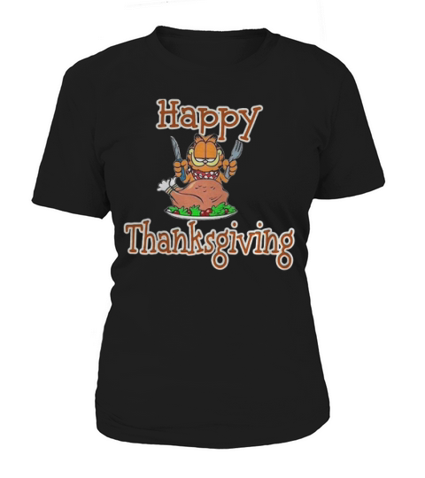 Garfield Happy Thanksgiving Shirt Women's T-Shirt