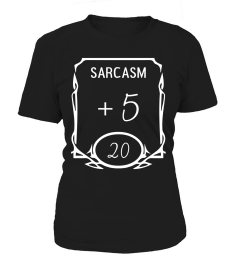 SARCASM +5 D&D GAME MUG  - Coffee Mug (colored) Women's T-Shirt
