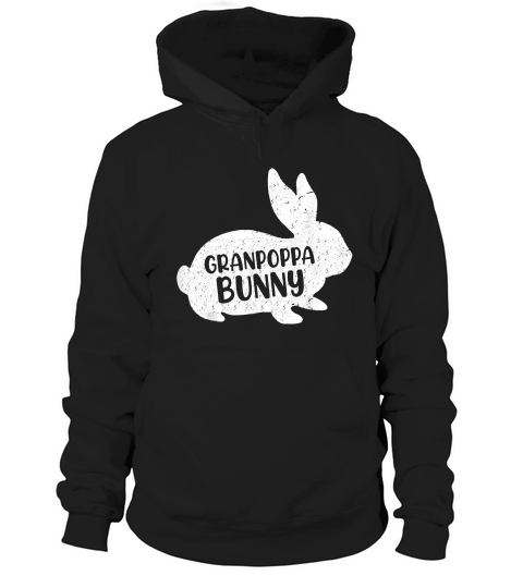 Granpoppa Bunny Cute Matching Family Easter Gift Hoodie Unisex
