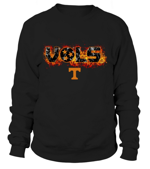 Fire Vols  Tennessee Volunteers fans Sweatshirt Unisex
