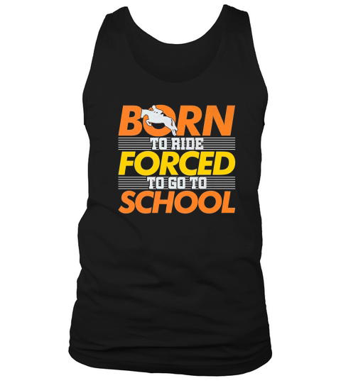Born To Ride Horse Riding Lover Horseback Lessons Tank Top Unisex