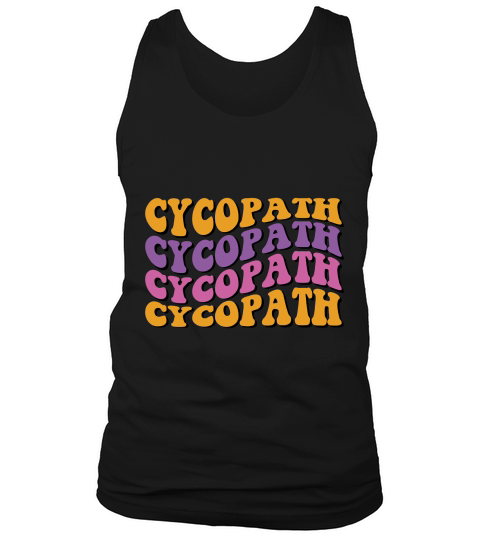 Cycopath Retro Groovy Vintage Tank Top Unisex