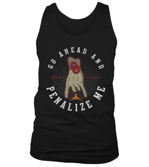 Go ahead and beat Texas OU horn down Tank Top Unisex
