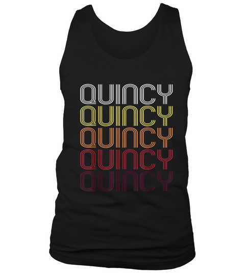 Quincy Ma Vintage Style Massachusetts Tank Top Unisex