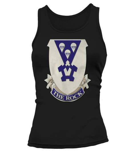 1ST BATTALION 503RD INFANTRY AIRBORNE INFANTRY WITHOUT TEXT Tank top Woman