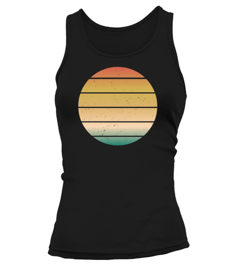 Vintage Retro Sunset (5) Tank top Woman