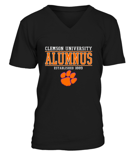Clemson University  Alumnus V-Neck T-shirt