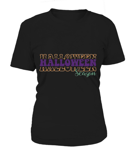 Halloween Season Retro Groovy Vintage 1.01 Women's T-Shirt