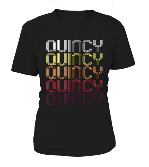Quincy Ma Vintage Style Massachusetts Women's T-Shirt