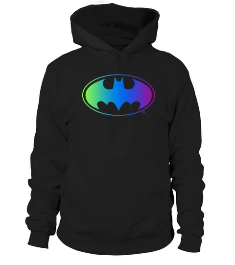 Batman Neon Logo Colors T-Shirt Unisex Hoodie Unisex
