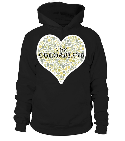 I love the colorblind color blind Hoodie Unisex