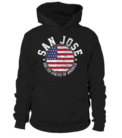 San Jose Vintage Hoodie Unisex
