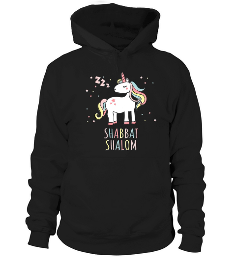 Shabbat Shalom Jewish Unicorn T-shirt Hoodie Unisex