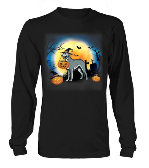 Funny Irish Wolfhound Shirts Halloween Gifts Long sleeved Unisex