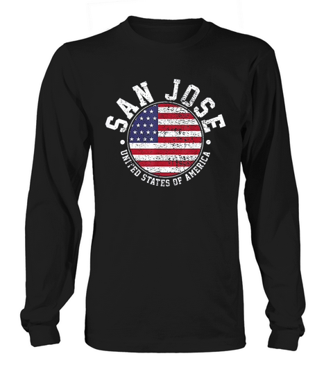 San Jose Vintage Long sleeved Unisex