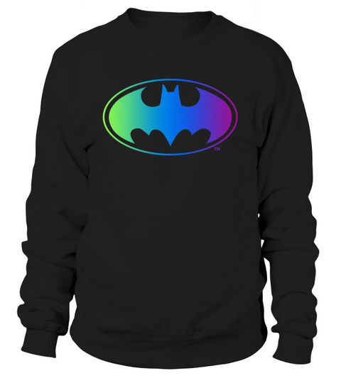Batman Neon Logo Colors T-Shirt Unisex Sweatshirt Unisex
