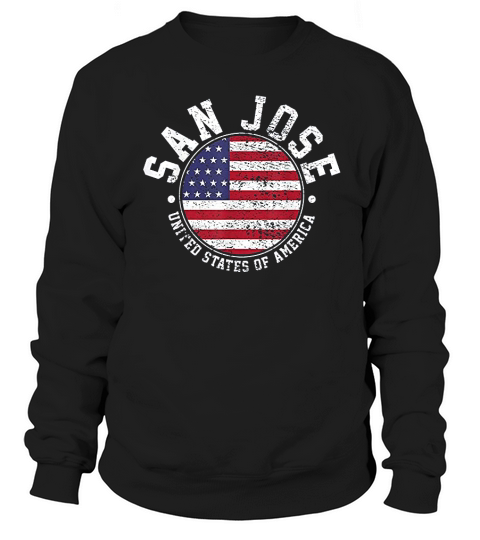 San Jose Vintage Sweatshirt Unisex