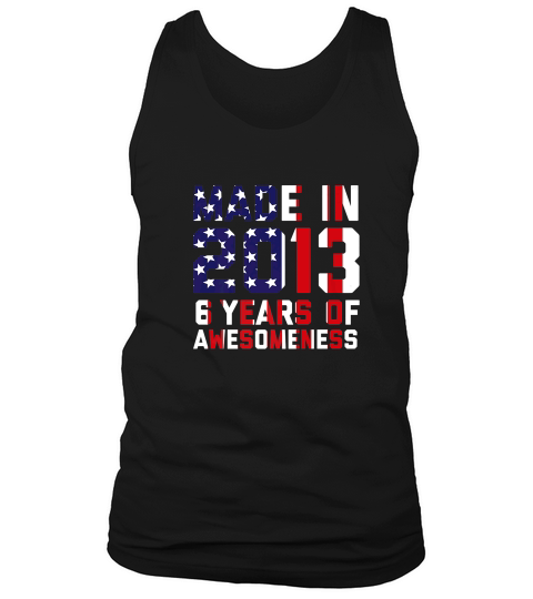 6th Birthday Daughter Age 6 Six Year Old Gift Son Tank Top Unisex