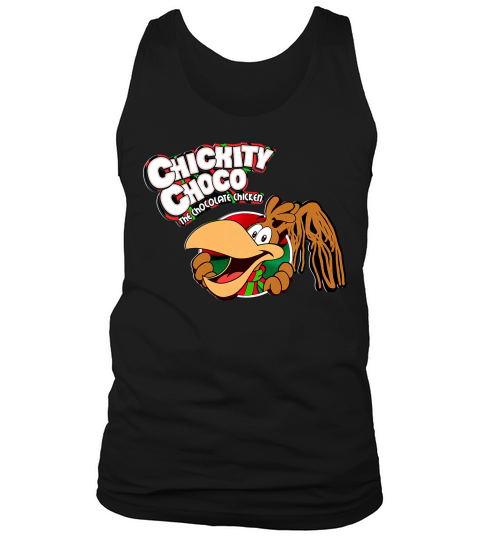 Chickity Choco The Chocolate Chicken Hip-hop Graphic T-shirt Tank Top Unisex
