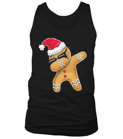 Dabbing Gingerbread Man Christmas Baking Tank Top Unisex