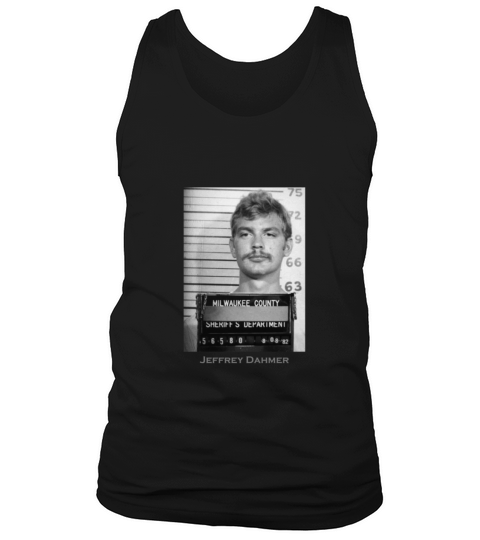 Jeffrey Dahmer Serial Killer Mugshot Tank Top Unisex