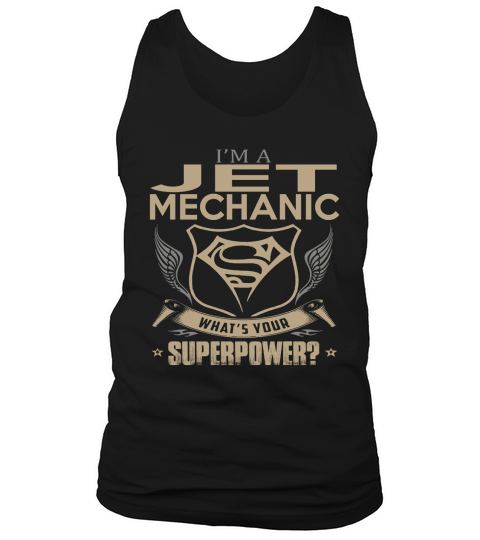 JET MECHANIC Tank Top Unisex