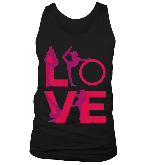 Love Gymnastics Funny Gymnast Turns Flips Girl Gift T-shirt Tank Top Unisex