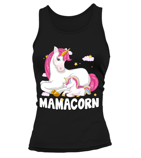 Mamacorn Shirt Unicorn New Mom Baby Mommy Mother Gift Tank top Woman