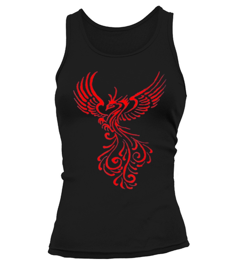 Rising From The Ashes Phoenix Tattoo Design Tank top Woman