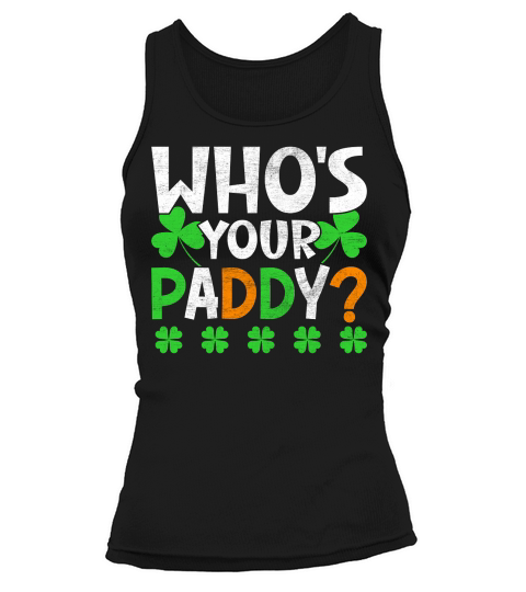 Whos St Patricks Day Tank top Woman